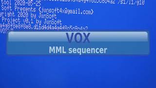 [vox] mml sequencer
