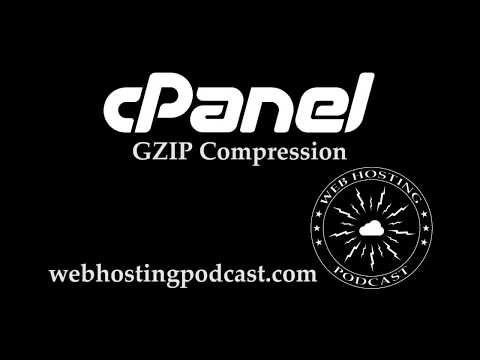cPanel Beginner Gzip Compression