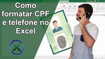 Como formatar números no Excel - CPF / CNPJ / Telefone