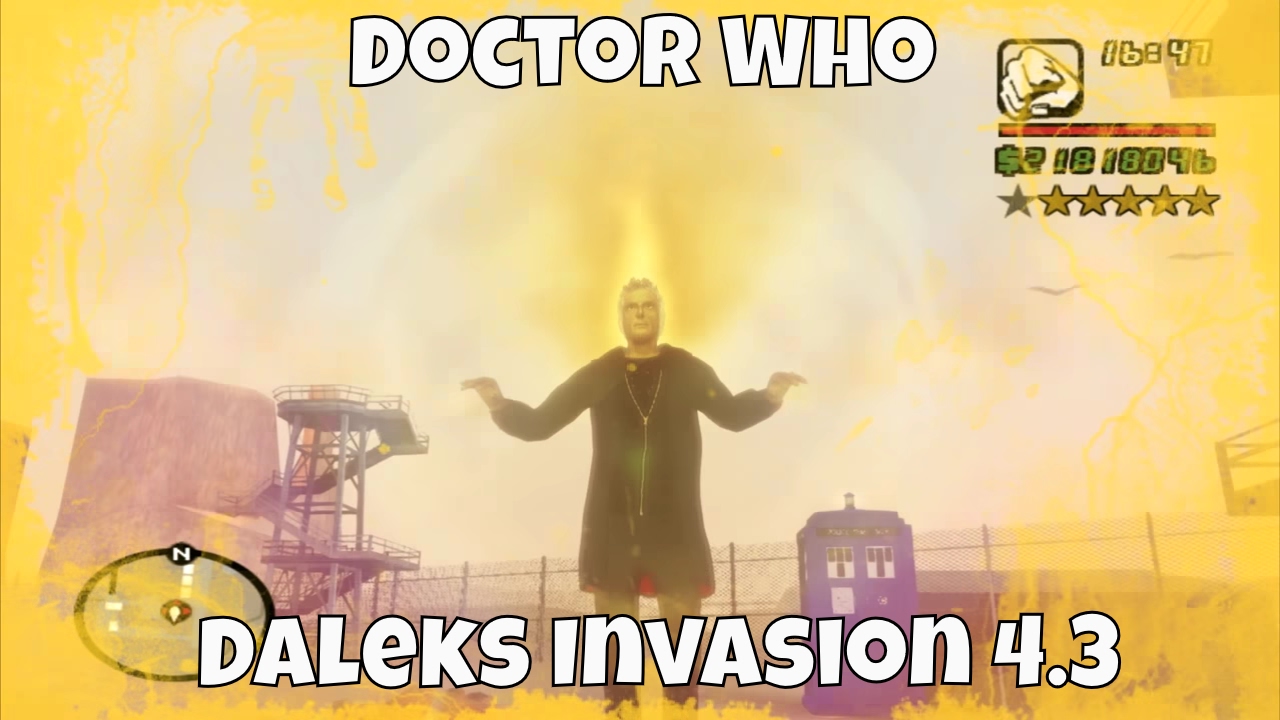 GTA san andreas: Doctor Who Daleks Invasion V4.3