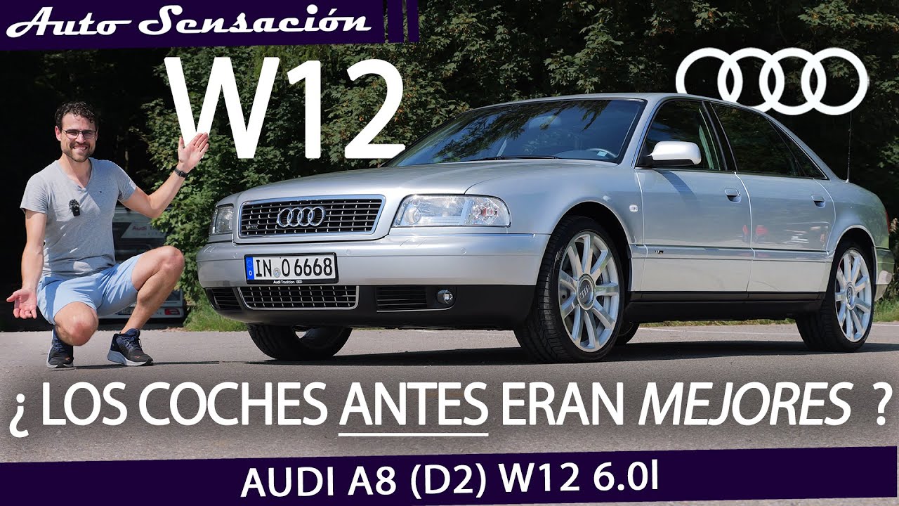 Prueba Audi A8 6.0L W12 2001 ¿Los coches de antes eran mejores? El primer AUDI A8 de la historia.
