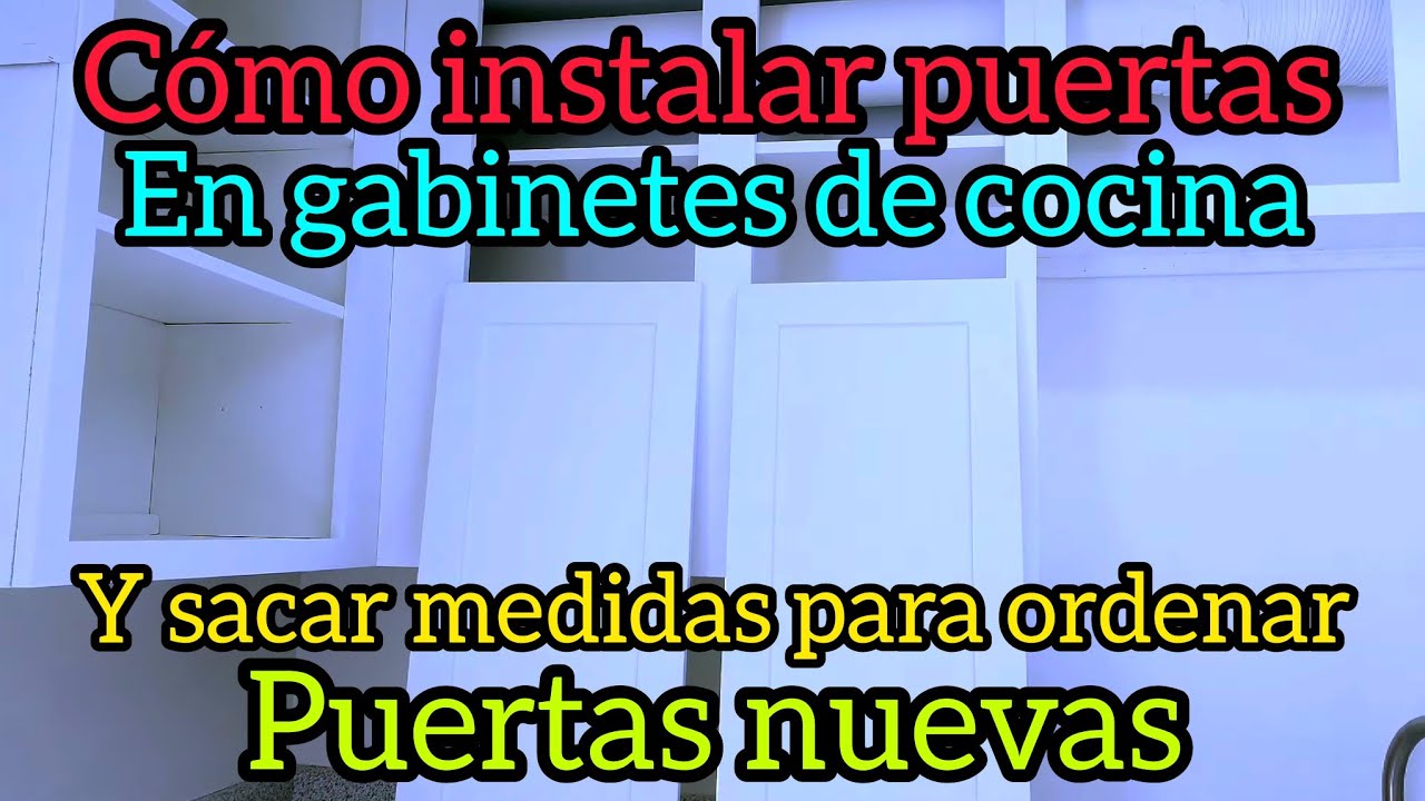 Cómo instalar puertas para Cómo sacar medidas para puertas