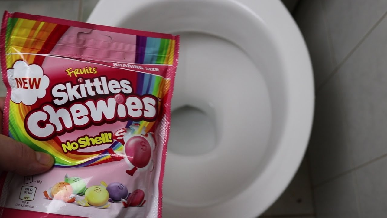 WILL IT FLUSH? SKITTLES CHEWIES