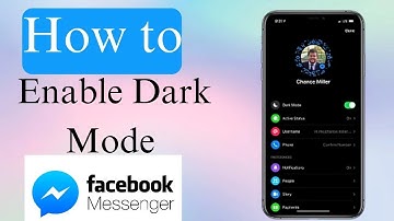 How to Turn On Dark Mode on Facebook Messenger | 2025 Tutorial