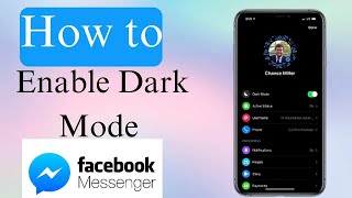How to Turn On Dark Mode on Facebook Messenger | 2025 Tutorial
