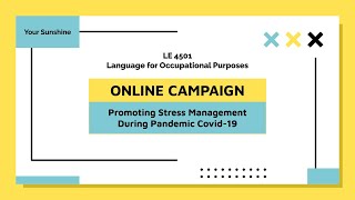 LE 4501 | SECTION 8 | FINAL PROJECT PRESENTATION | ONLINE CAMPAIGN