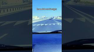 Qatar Roundabout Straight Driving Tips | How to Pass the Driving Test in Doha 🚗