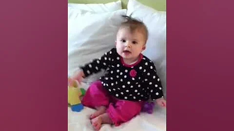 Annabelle Adkins babbling
