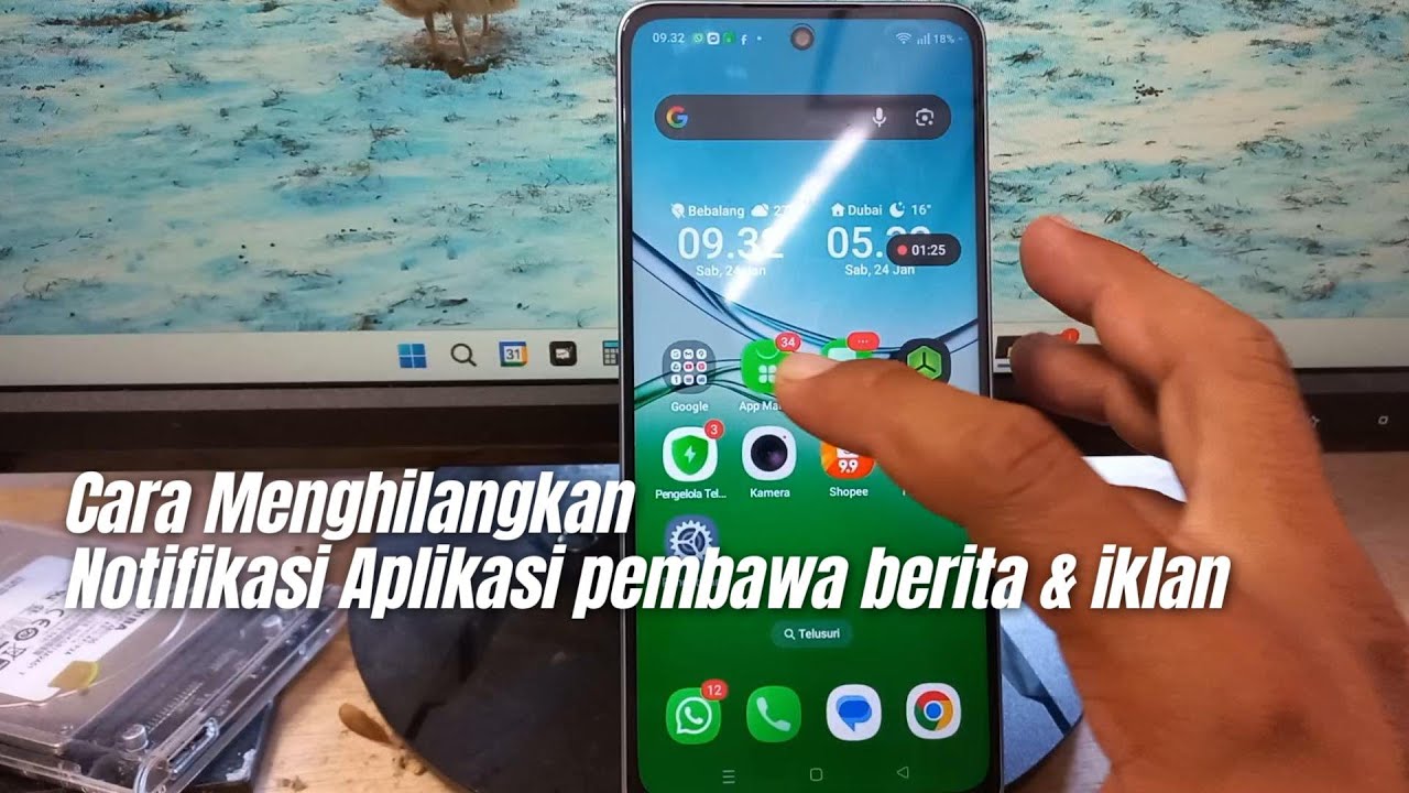 Cara Menghilangkan Notifikasi Internet, App Market, Theme Store, Chrome di HP OPPO A5 A6 Pro Lainnya