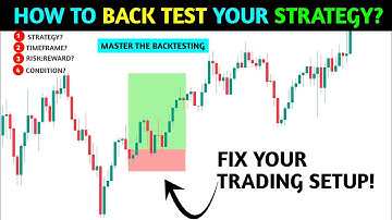 🔴How to properly Backtest you strategy 📊‼️pkr trading
