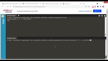 GlusterFS volume with Docker