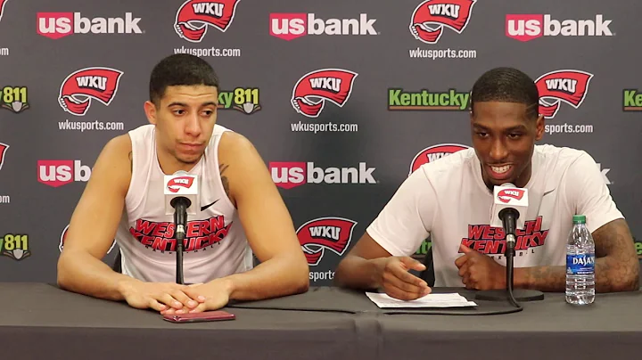 WKU MBB Jared Savage and Taveion Hollingsworth 1-1...