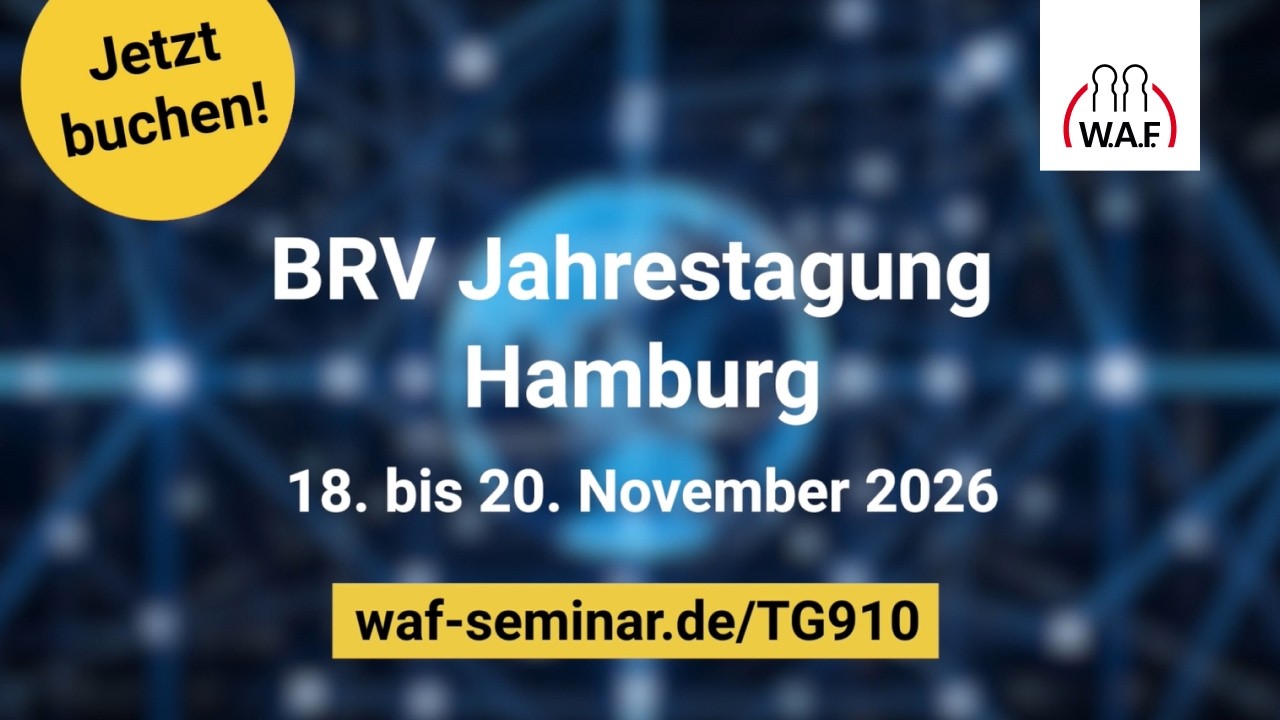BRV Jahrestagung Hamburg vom 18.11. - 20.11.2026