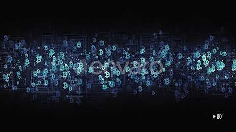 Bitcoins Backgrounds | Motion Graphics - Envato elements
