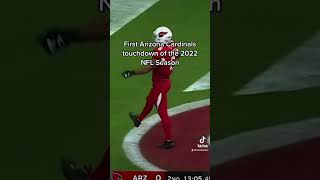 Arizona Cardinals First and Last Touchdown of the 2022 NFL Season #shorts #arizonacardinals #nfl