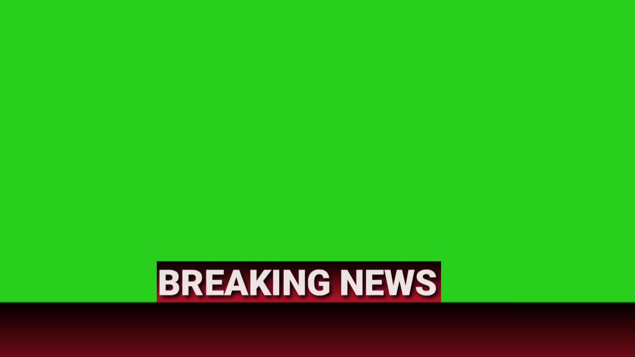 Best Lower Third Breaking News Green Screen HD
