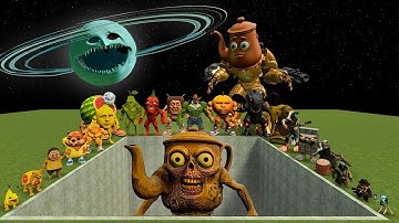 ALL NEW ITALIAN AI BRAINROT MEMES VS THE GIANT PIT WITH TA TA TA TA SAHUR ZOMBIE! - Garry