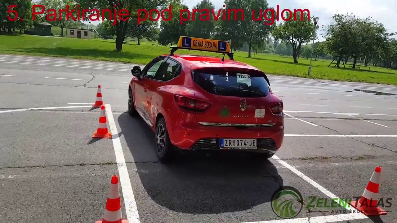 Auto škola Zeleni Talas - Poligon za B kategoriju - Zrenjanin