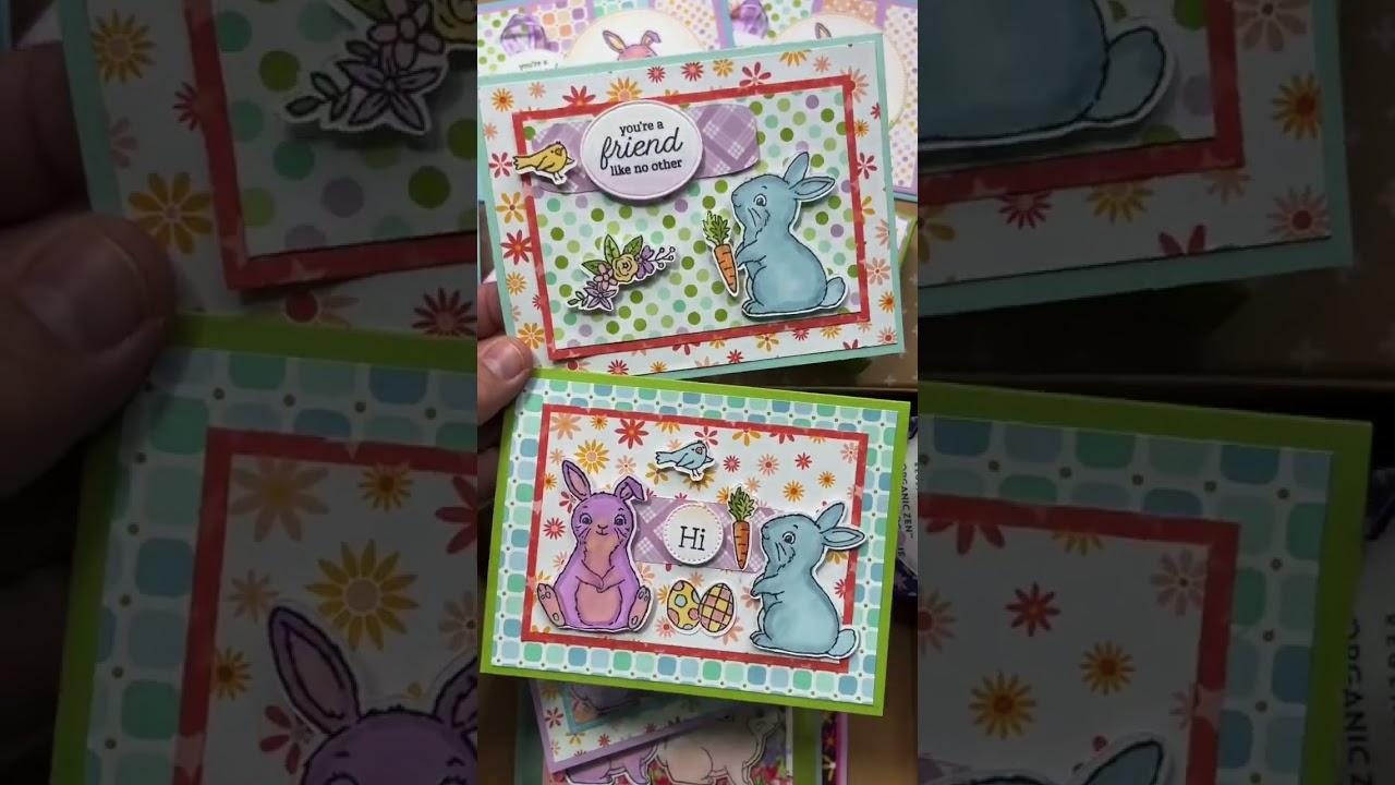 Easter Bunny Cards & 3D Projects. Learn how to create these crafts. Watch my tutorials. 