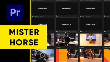 Make money with Mister Horse - FREE extension for Premiere Pro