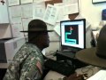 Drill Sergeant scared by maze game