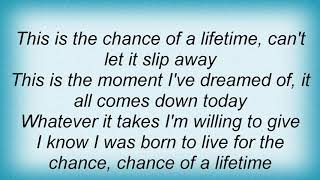 Take 6 - Chance Of A Lifetime Lyrics