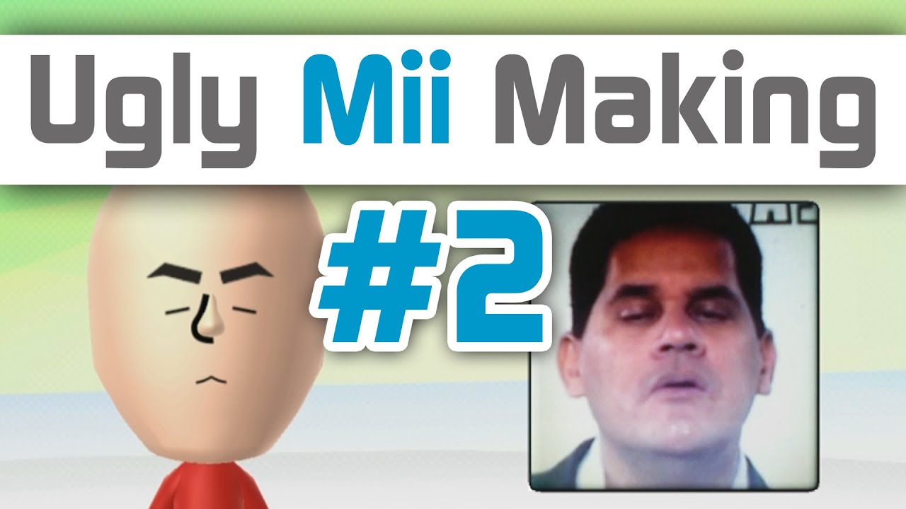 Создание уродливого Mii #2