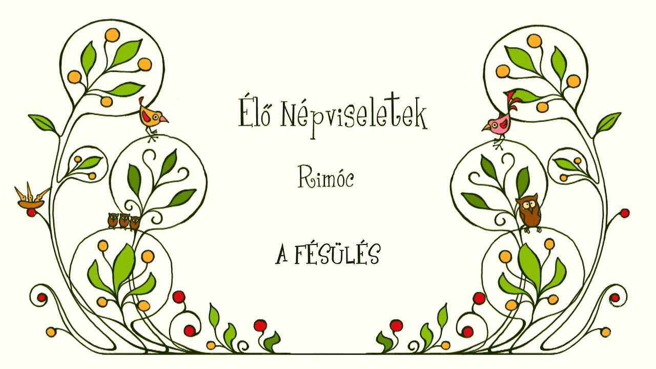 Élő Népviseletek Rimóc  A fésülés