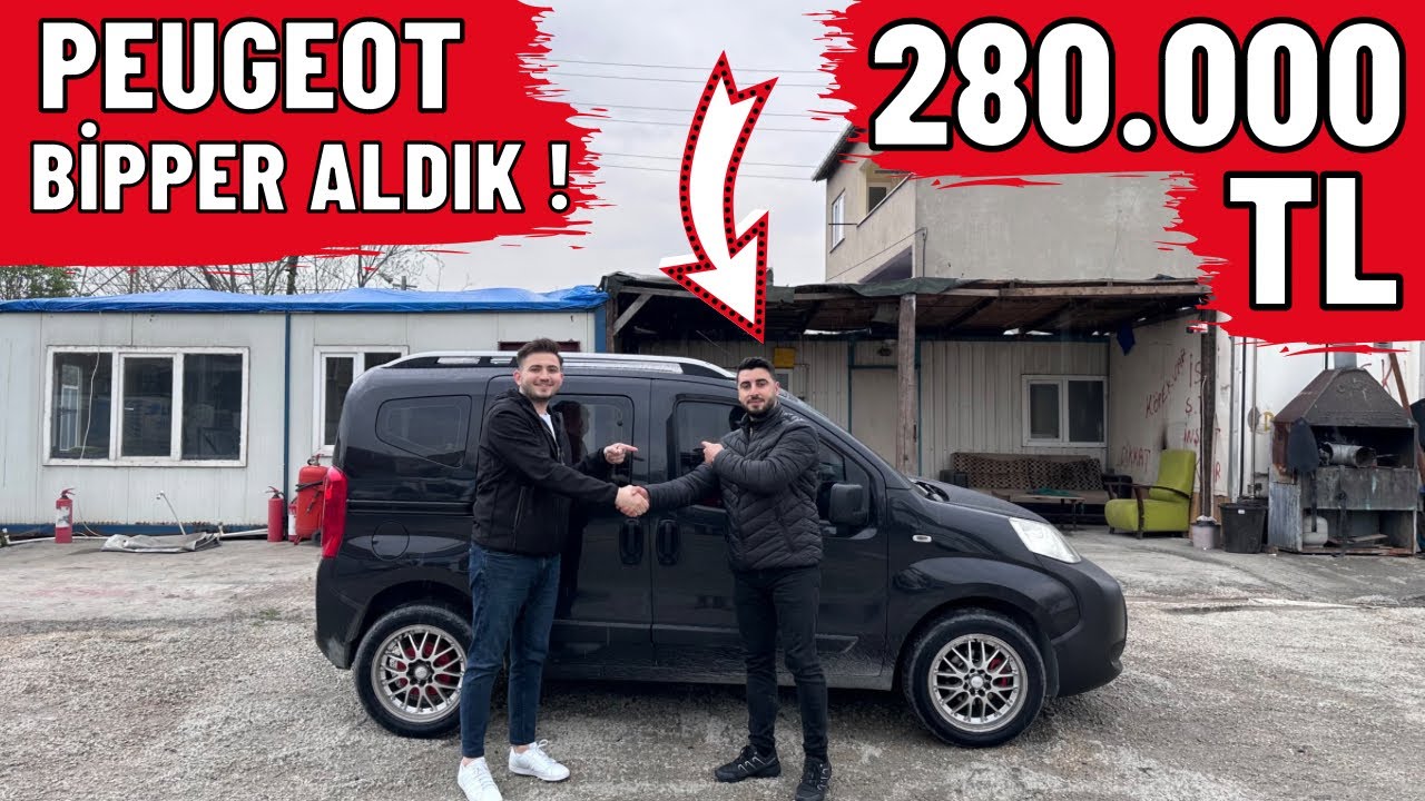280.000 TL PEUGEOT BİPPER ALDIK !