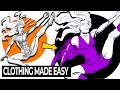 How to Draw Clothing on Any Character Step by Step
