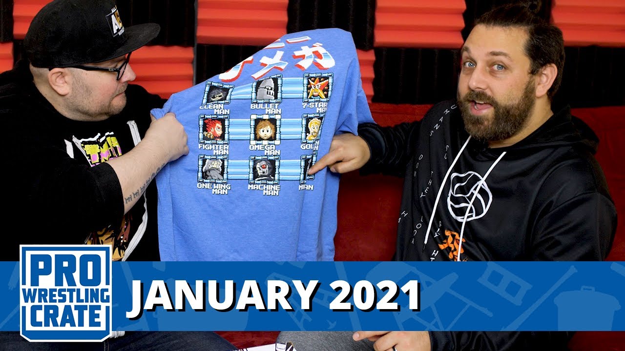 January 2021 Pro Wrestling Crate Unboxing | Wrestling Mystery Box