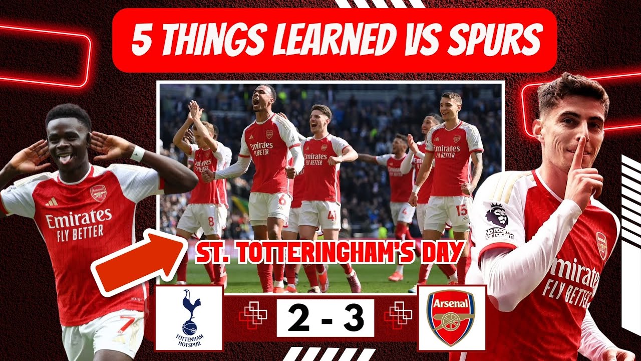 Never in doubt lads: 5 THINGS WE LEARNED VS SPURS 