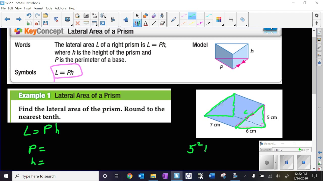Chapter 12 Lesson 2 Example 1 - YouTube