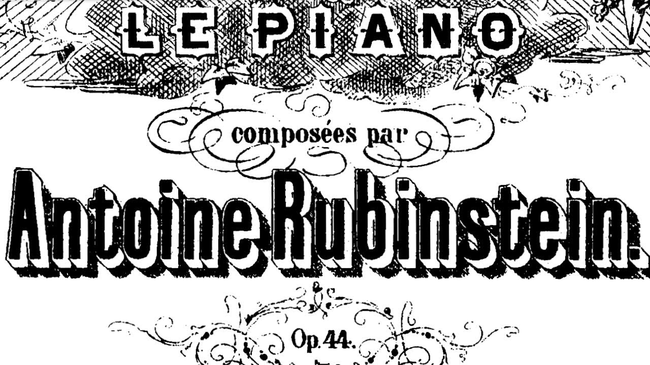 Romance, Op.44 No. 1 - Anton Rubinstein - Piano Solo na Freenote
