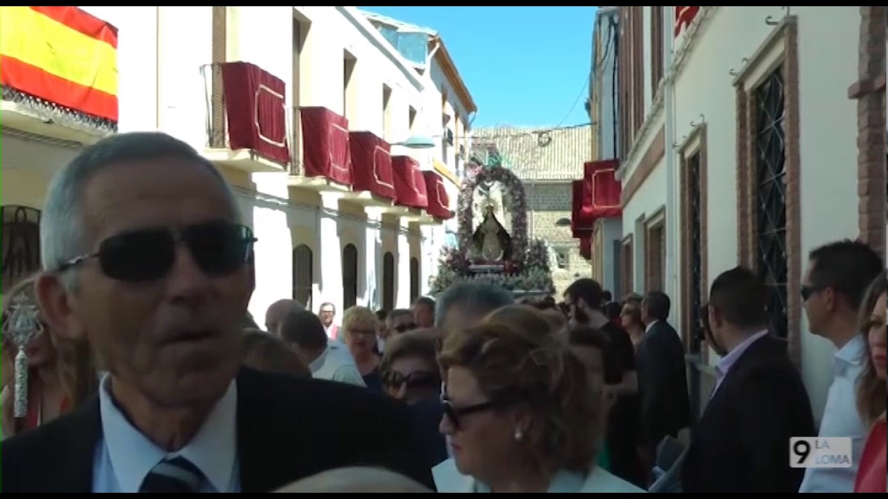 Feria de Ibros 2017 · Procesión de la patrona la Virgen de los Remedios