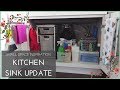 Organization Update: How I Organize Under The Kitchen Sink