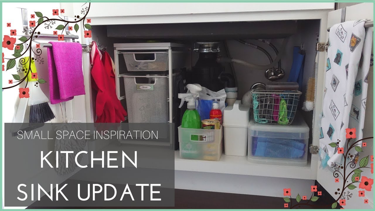 Organization Update How I Organize Under The Kitchen Sink