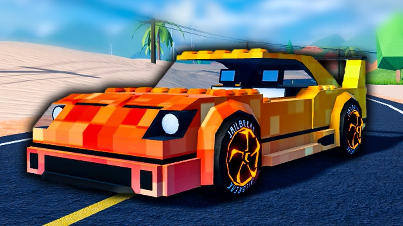 LEGO CAR in JAILBREAK! - Roblox 