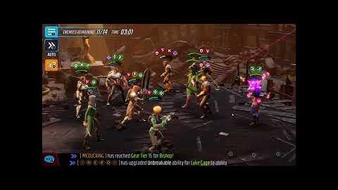 Marvel Strike Force - Doom 1.1 Skill Boss - One Shot