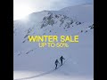 Winter Sale - Up to 50%