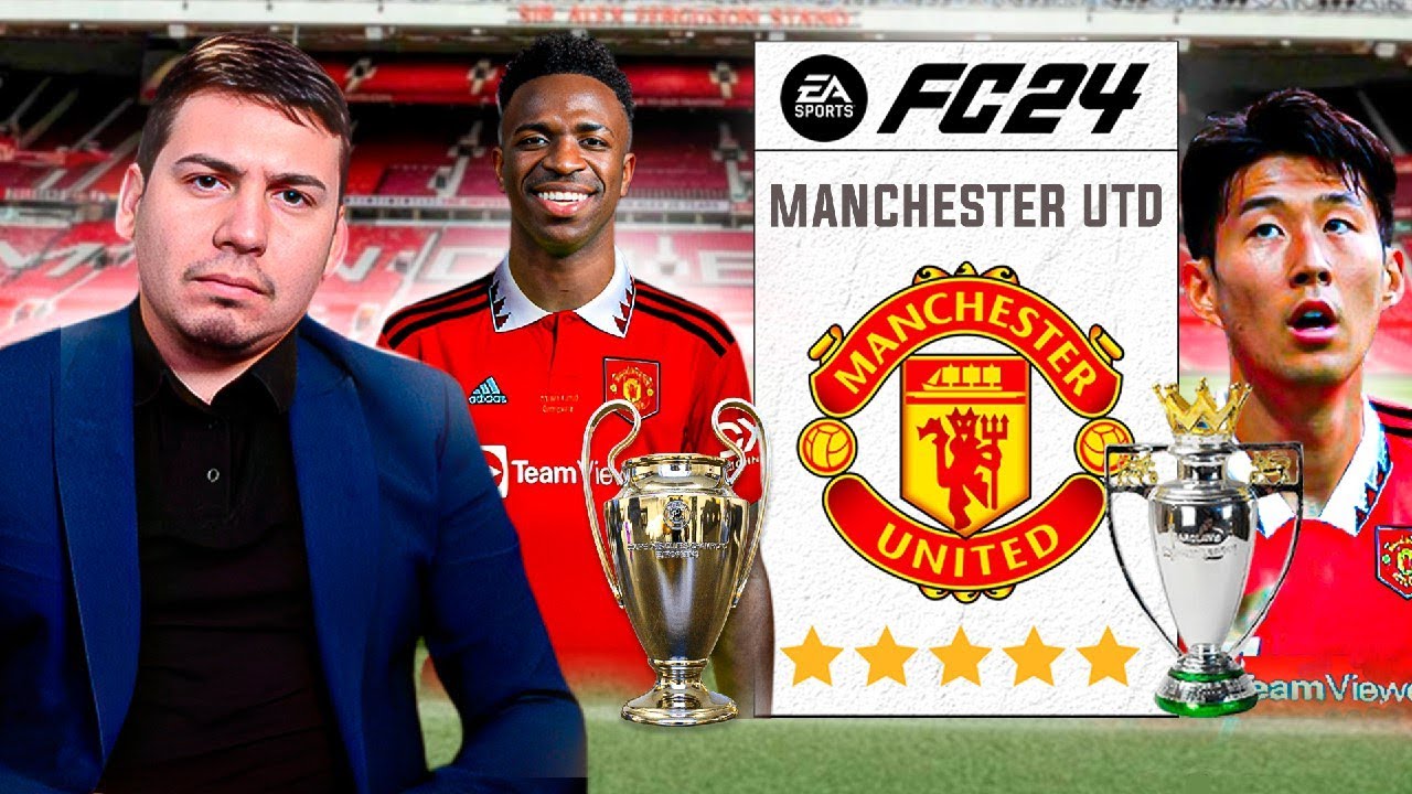 Reconstruyendo al MANCHESTER UNITED  FC 24 Modo Carrera