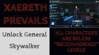 Unlock General Skywalker - Guide w/ tips and strategies