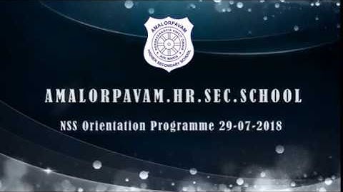 NSS Orientation Programme  PHOTO TO VIDEO  29 07 2018
