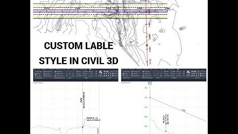 135 - Civil 3D: Customizing Label Styles for Clear Linear Crossing Views in Profile.