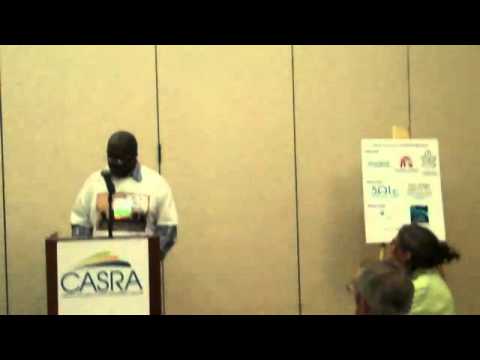 Kenneth Davis & Black Men Speak provide inspiration, hope, life experience, and musical encouragement CASRA Fall Conference members 10 27 28 2011 The Power of Connection in a Time of Change