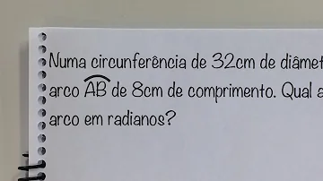 O que é a medida de um arco?