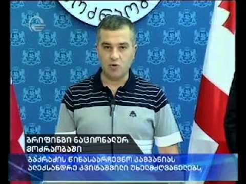 ალექსანდრე კვიტაშვილი წინასაარჩევნო კამპანიას უხელმძღვანელებს
