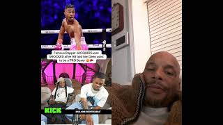 He couldn't believe 🗣Dean was a 🥊🗣 he said they play too much😭🤐#duet #viral #funny #trending #rap