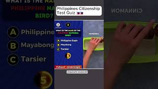 Philippines Citizenship Test Quiz screenshot 4
