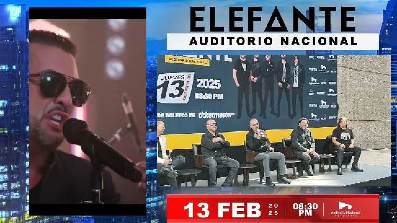 ELEFANTE - Auditorio Nacional 2025 - Un nuevo delirio del Angel de la